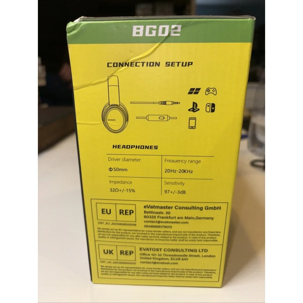 Binnune BG02 Gaming Headset - Xbox/PC/PS